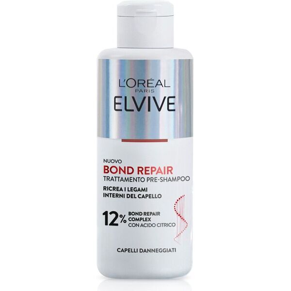 l'oréal paris elvive bond repair pre shampoo per capelli danneggiati 100ml