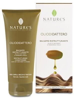 nature's olio dattero balsamo ristrutturante capelli 200ml