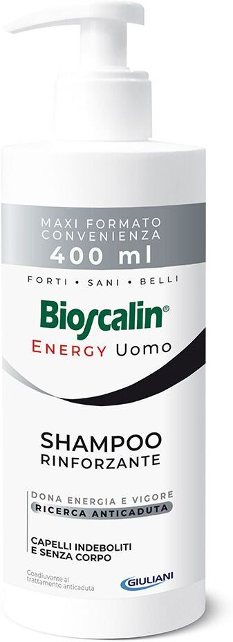 bioscalin energy shampoo rinforzante uomo 400ml