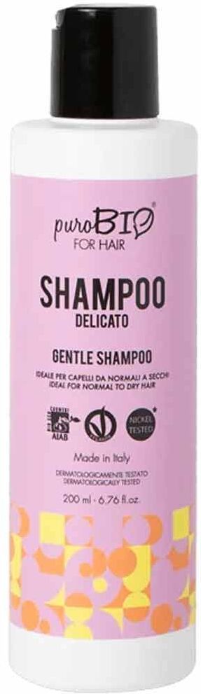 purobio for hair shampoo delicato 200ml