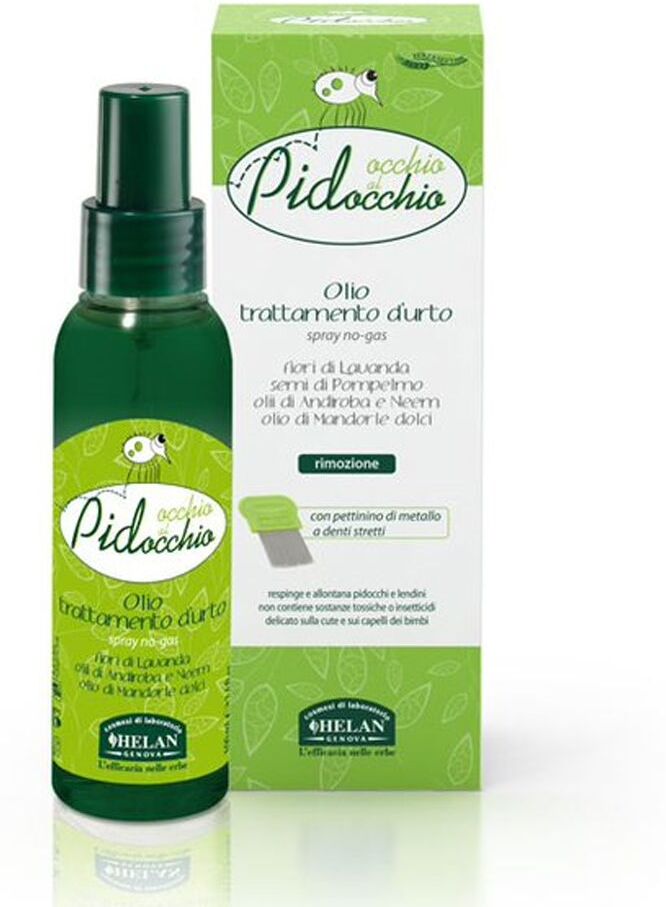 helan trattamento spray anti pidocchi + pettinino 100ml