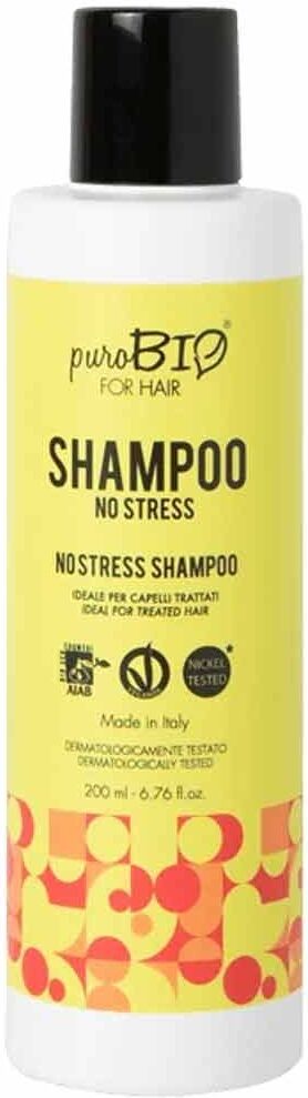 purobio for hair shampoo no stress 200ml