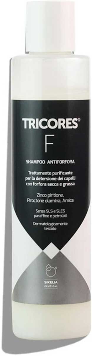 s.f. group srl tricores f shampoo ultra delicato anti forfora 200ml