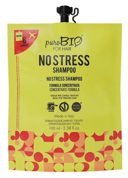 purobio for hair shampoo no stress 100ml