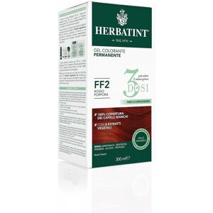 Herbatint Gel Colorante Permanente 3 Dosi Ff2 Rosso Porpora 300ml