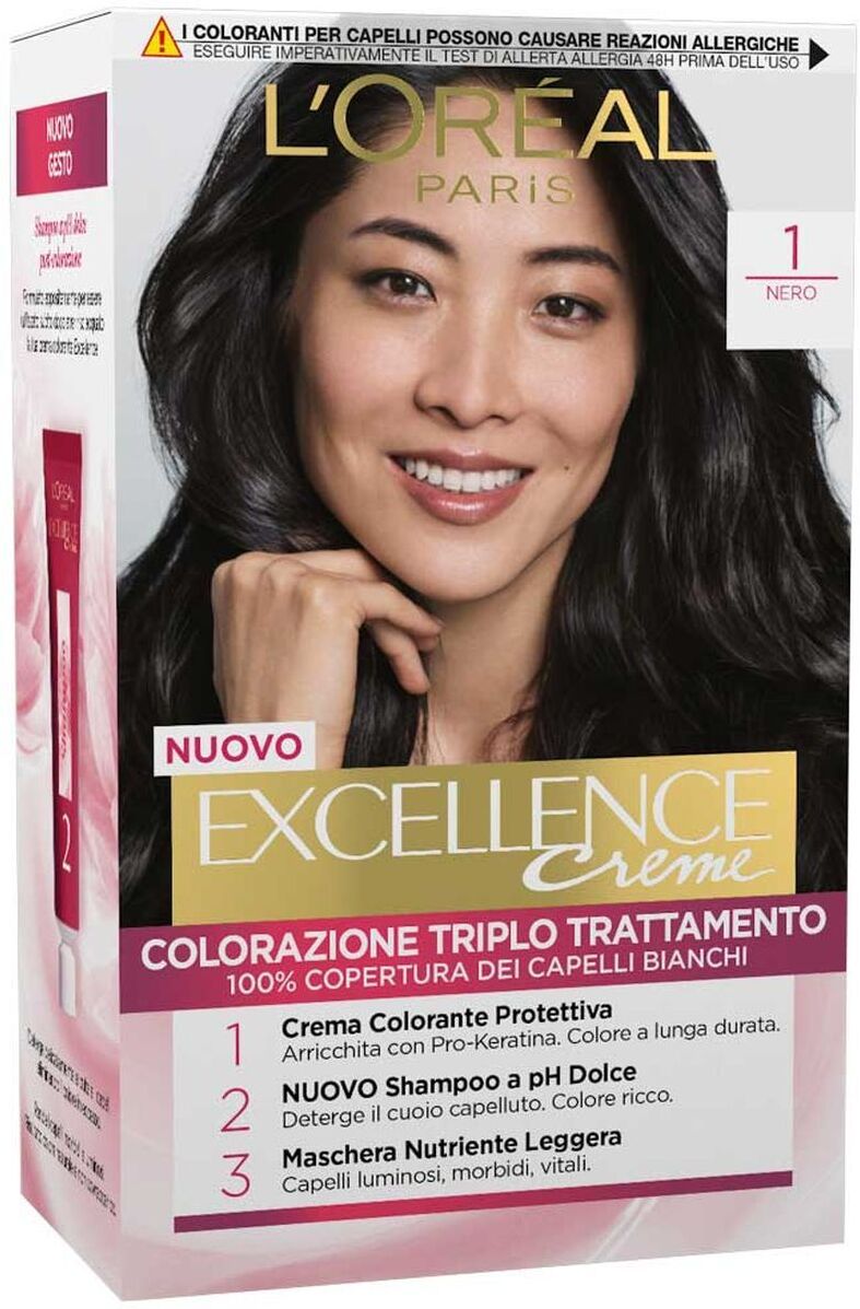 L'Oreal Crème Colorazione Permanente 1 Nero