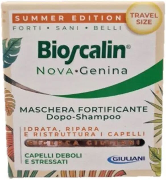 Bioscalin Nova Genina Summer Edition Maschera Capelli Fortificante Dopo-shampoo 100ml