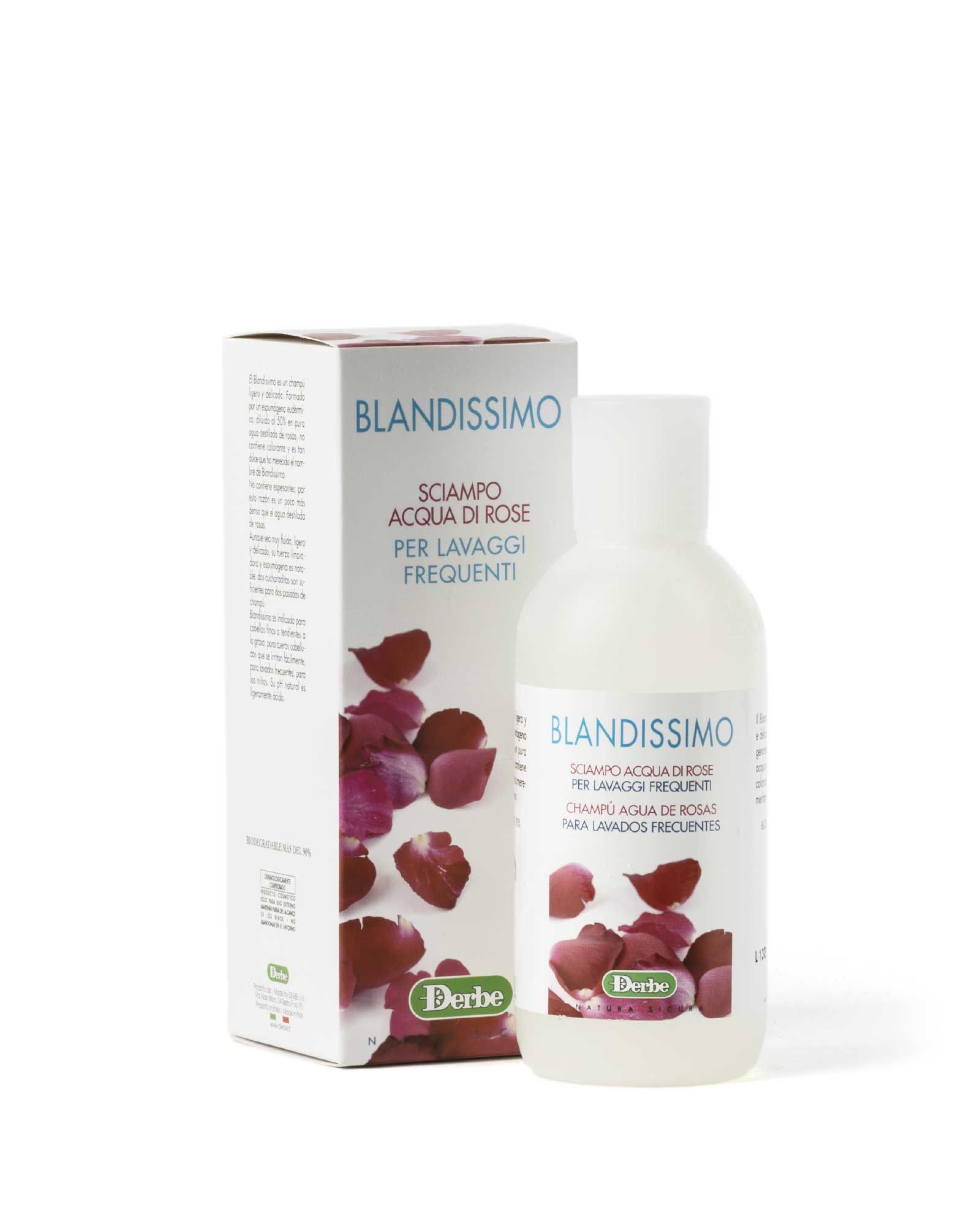Derbe Blandissimo Shampoo Acqua Di Rose 200ml