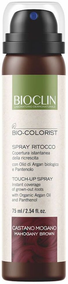 Bioclin Bio-colorist Spray Ritocco Ricrescita Capelli Castano Mogano 75ml