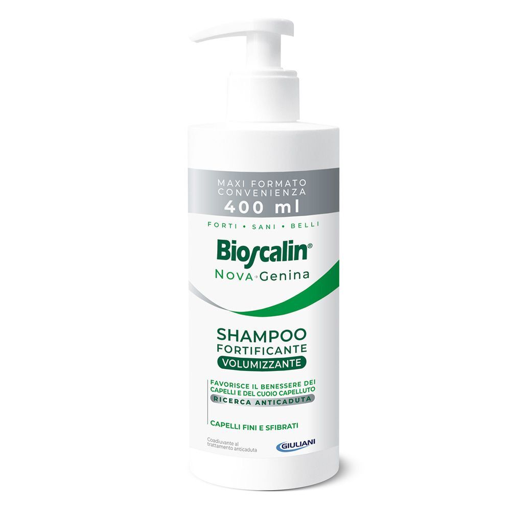 Bioscalin Nova Genina Shampoo Fortificante Volumizzante 400ml