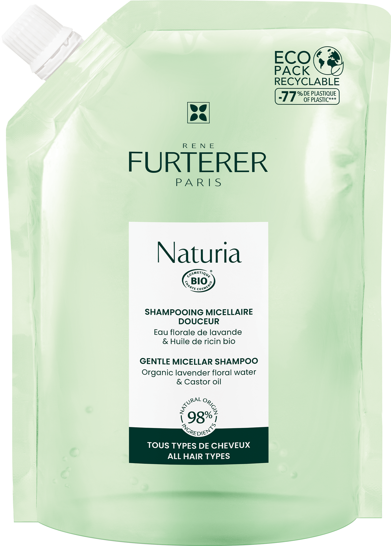 Rene Furterer René Furterer Naturia Shampoo Micellare Delicato Eco Ricarica 400ml