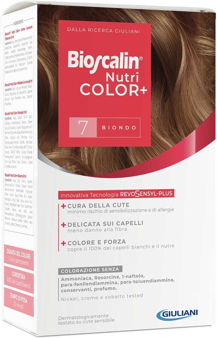 Bioscalin Nutricolor+ Tinta Capelli N.7 Biondo