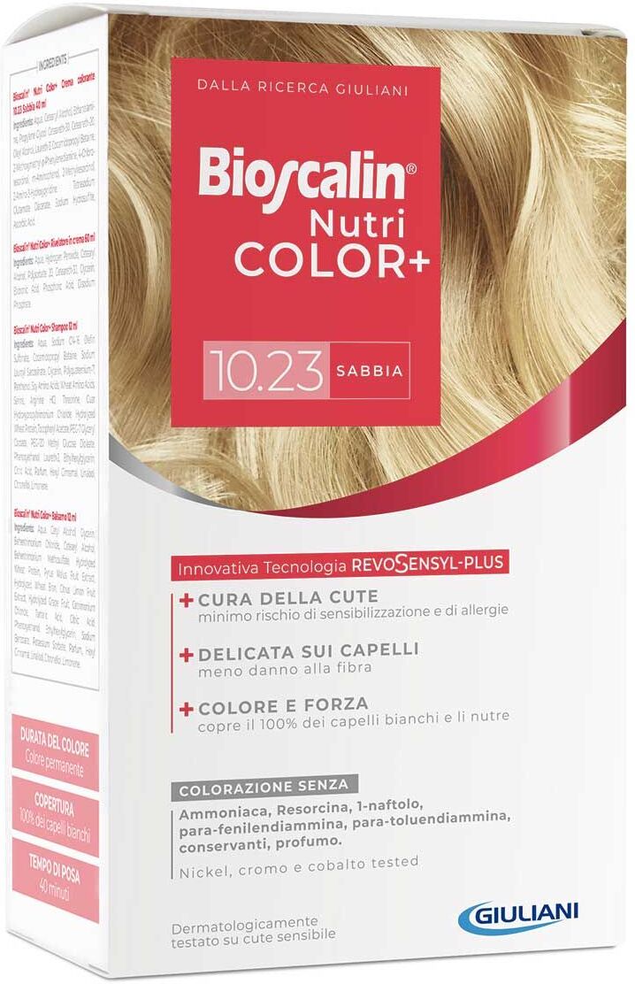 Bioscalin Nutricolor+ Tinta Capelli N.10,23 Sabbia