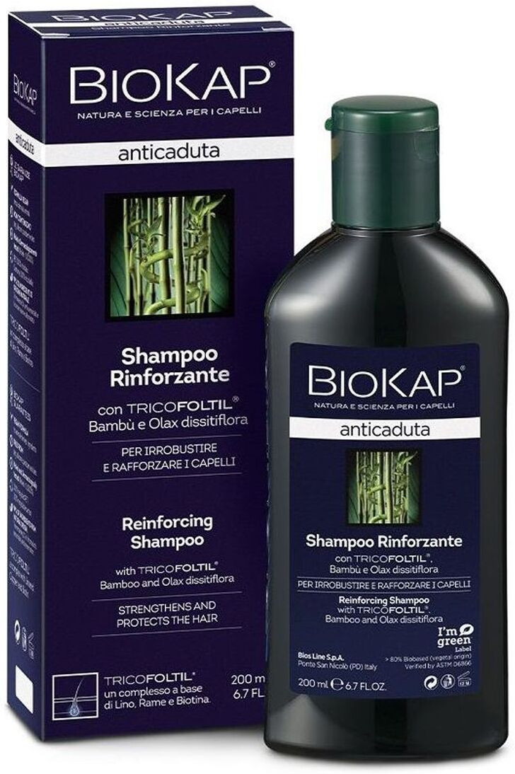 Biokap Shampoo Rinforzante Anticaduta Capelli 200ml