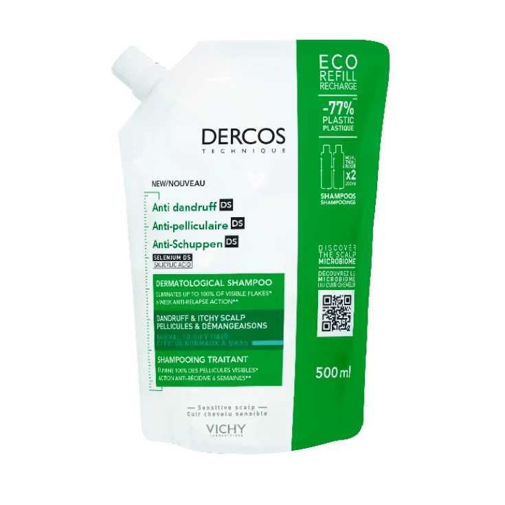 Vichy Dercos Dt Antidandruf Oily Refill 500ml