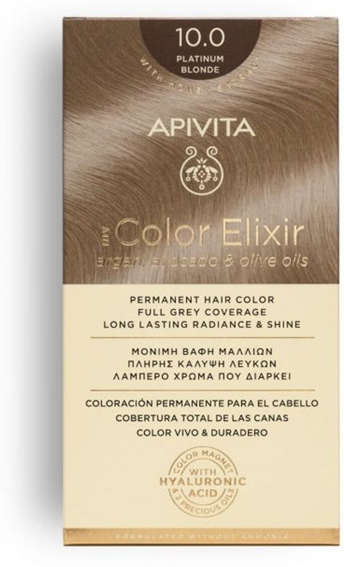 Apivita My Color Elixir Tinta Capelli 10.0 Biondo Platino