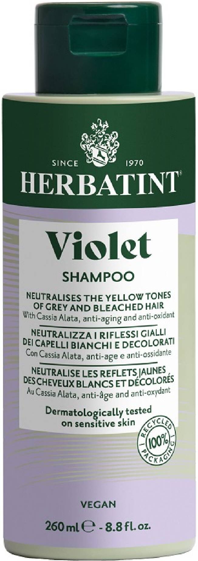 Herbatint Violet Shampoo 260ml