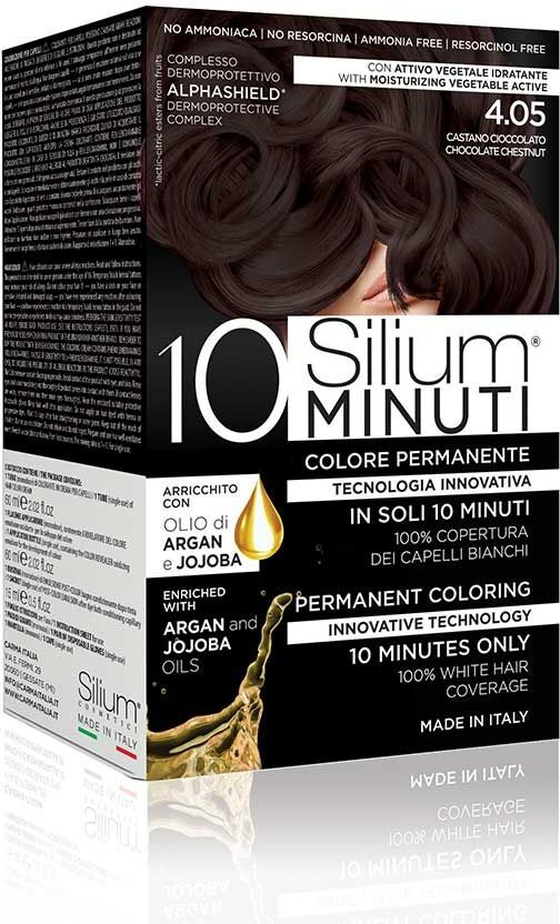 Silium Colorazione Permanente 10 Minuti Castano Cioccolato 4.05