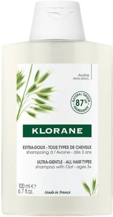 Klorane Shampoo Capelli Latte D'avena 100ml