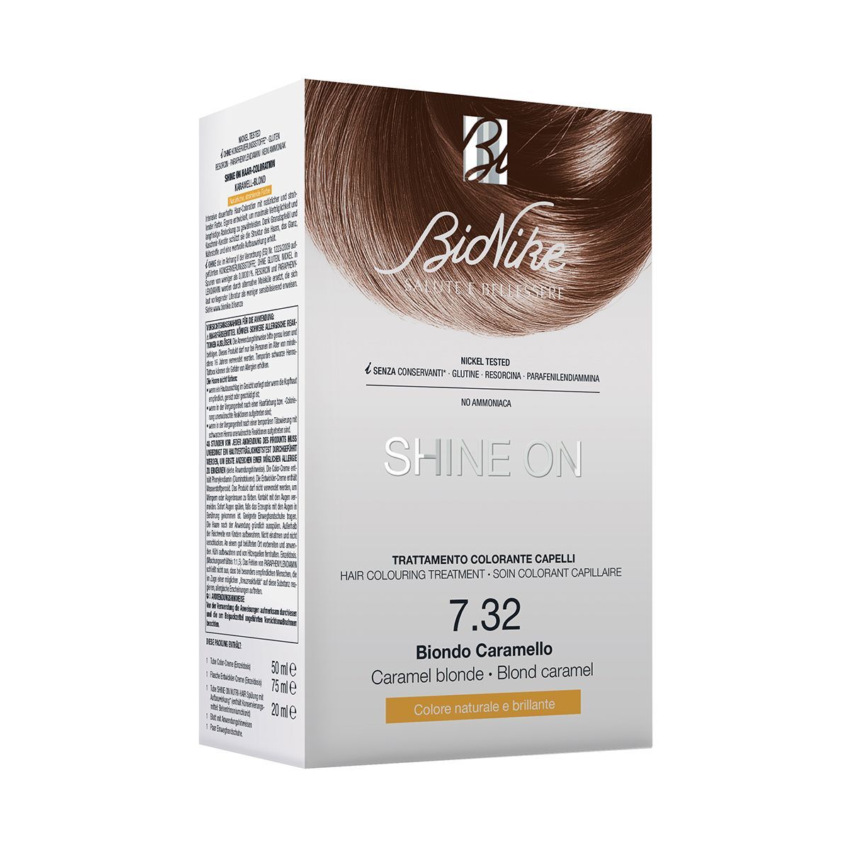 Bionike Shine On Tinta Per Capelli Biondo Caramello 7.32