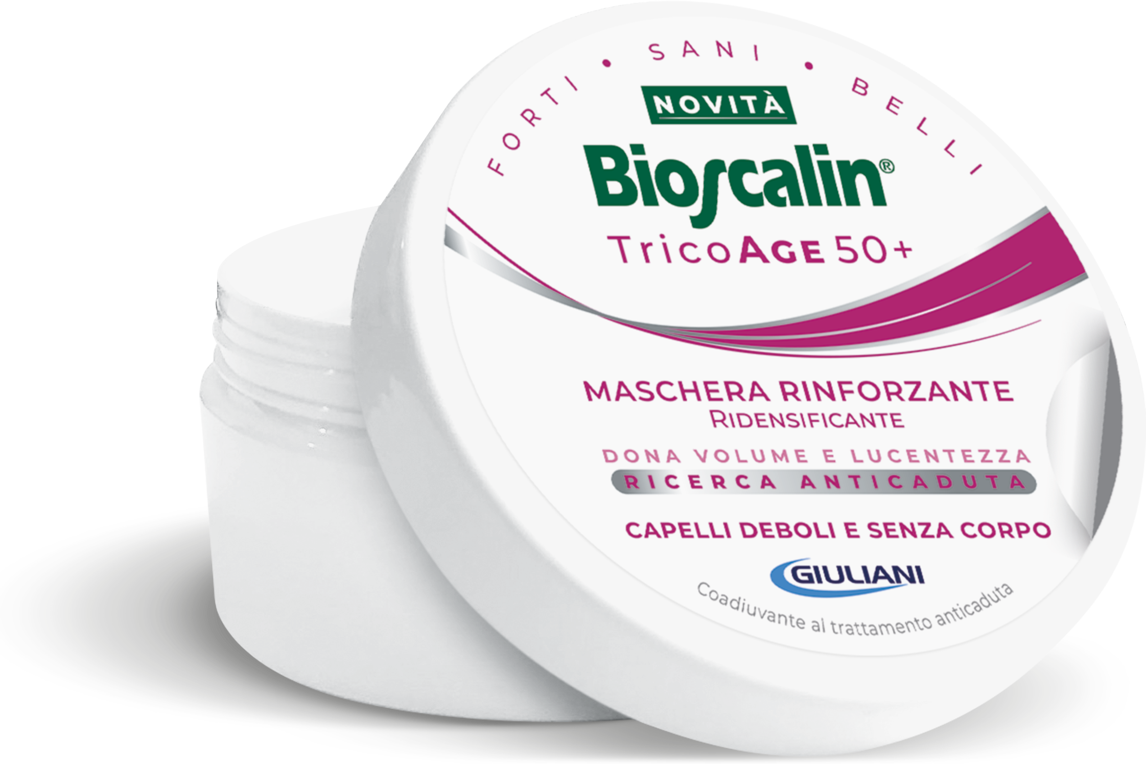 Bioscalin Tricoage 50+ Maschera Dopo Shampoo Rinforzante Ridensificante 200ml