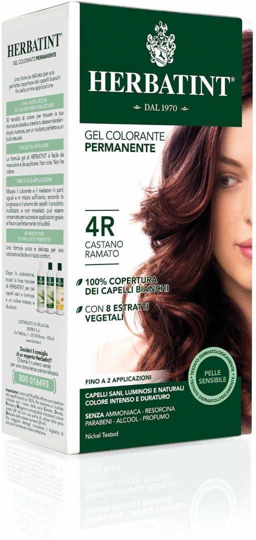 Herbatint Gel Colorante Permanente 4r Castano Ramato 150ml