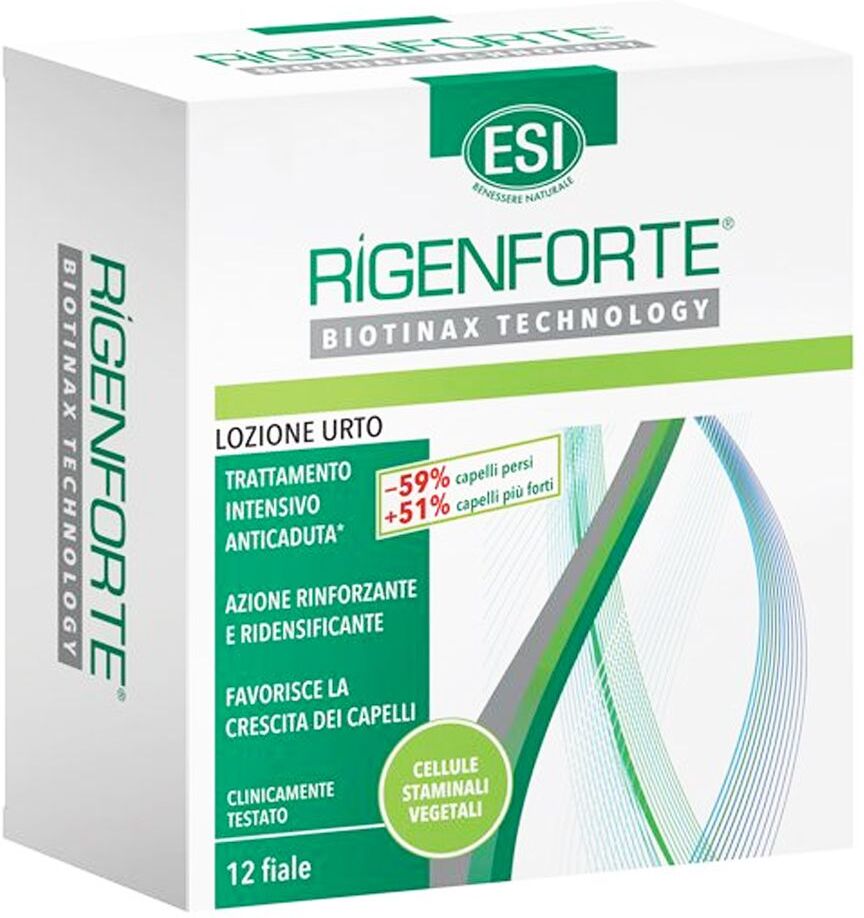 Esi Rigenforte Lozione Urto Anti-caduta Capelli 12 Fiale