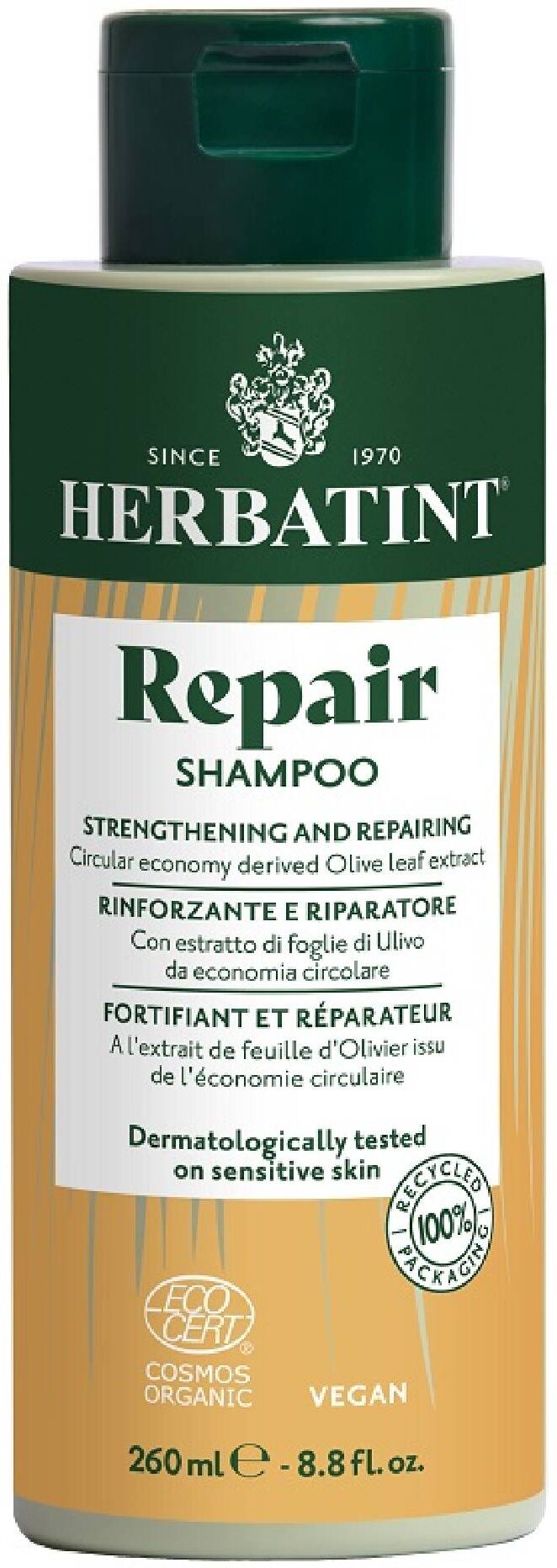 Herbatint Repair Shampoo 260ml