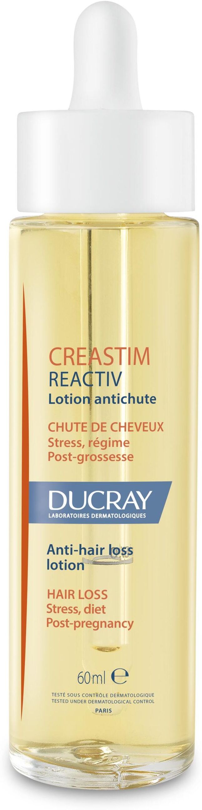 Ducray Creastim Reactiv Lozione Anticaduta Capelli 60ml