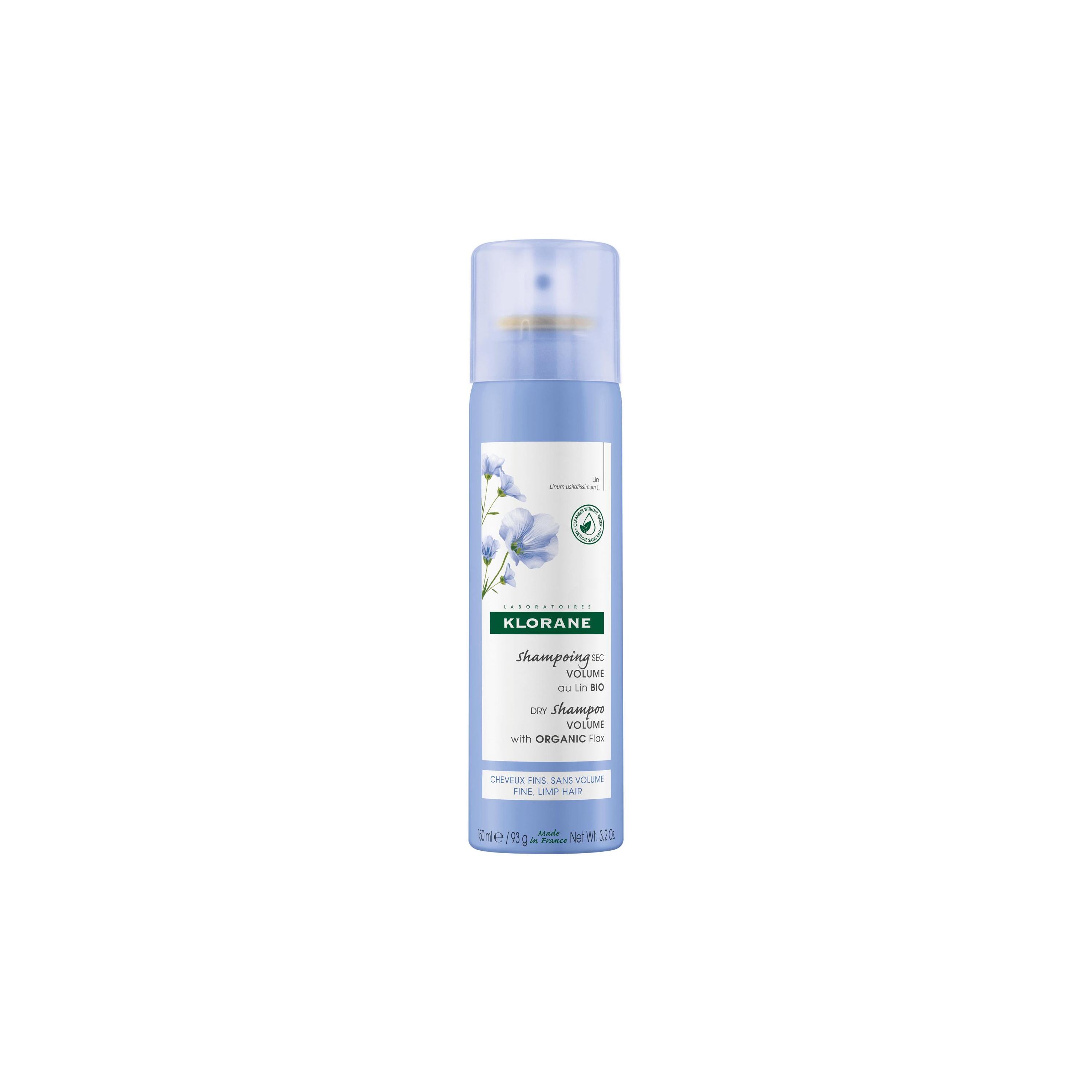 Klorane Shampoo Secco Lino Bio 150ml