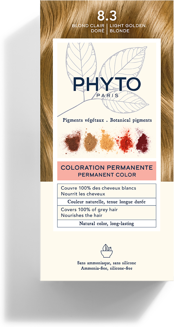 Phyto Phytocolor Kit Colorazione Capelli 8.3 Biondo Chiaro Dorato