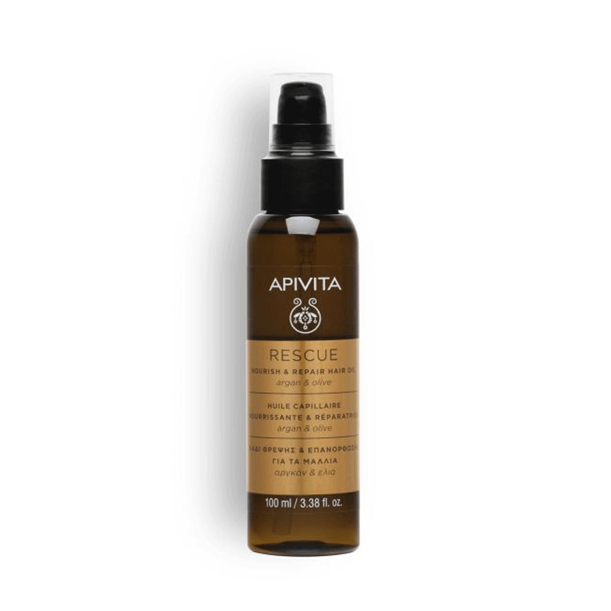 Apivita Rescue Olio Protettivo Capelli 100ml