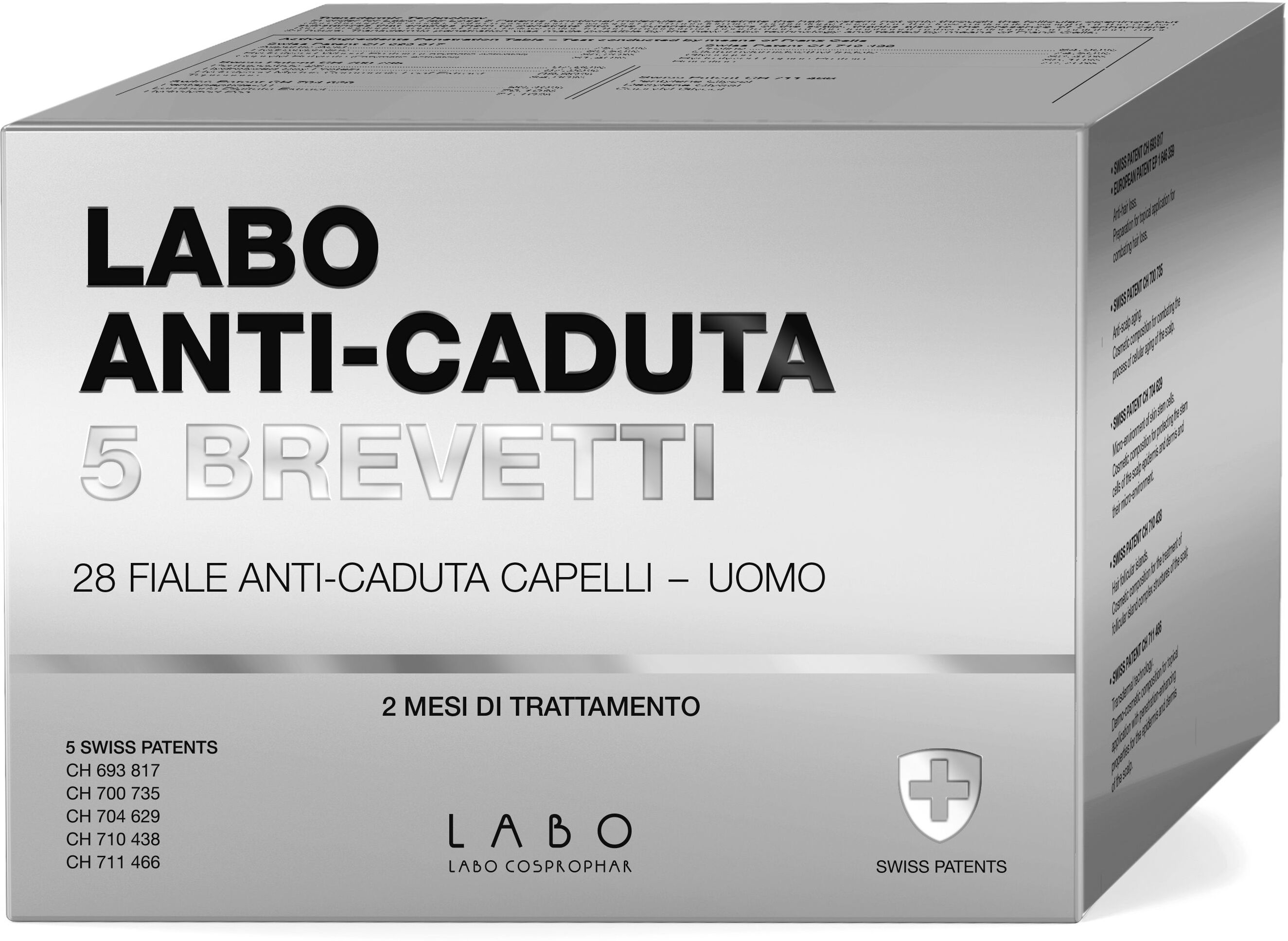 Labo Anti-caduta 5 Brevetti Uomo 28 Fiale