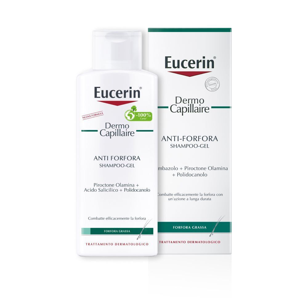 Eucerin Shampoo-gel Anti-forfora Grassa 250ml