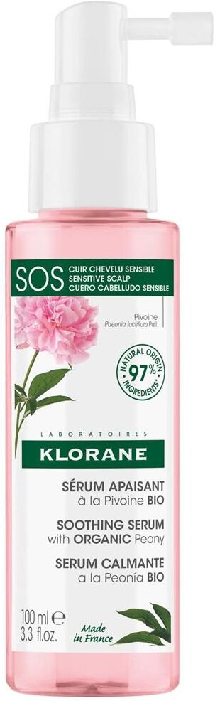 Klorane Siero Lenitivo Peonia Bio Cute Sensibile 100ml