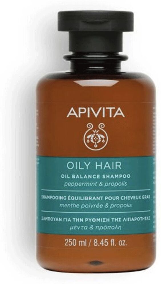 Apivita Oily Hair Shampoo Sebo-regolatore 250ml