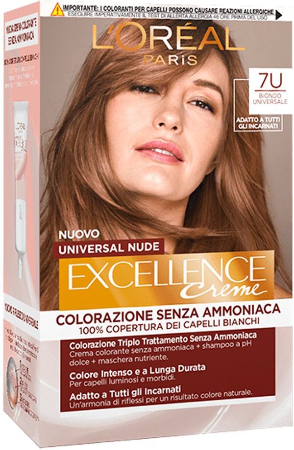 L'Oreal Nude Tinta Capelli 7u Biondo Universale