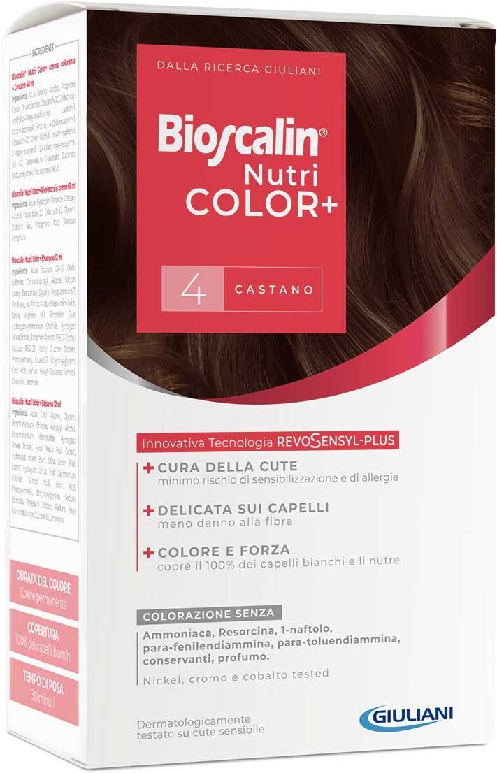 Bioscalin Nutricolor+ Tinta Capelli N.4 Castano