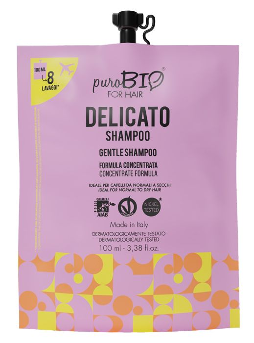Purobio For Hair Shampoo Delicato 100ml