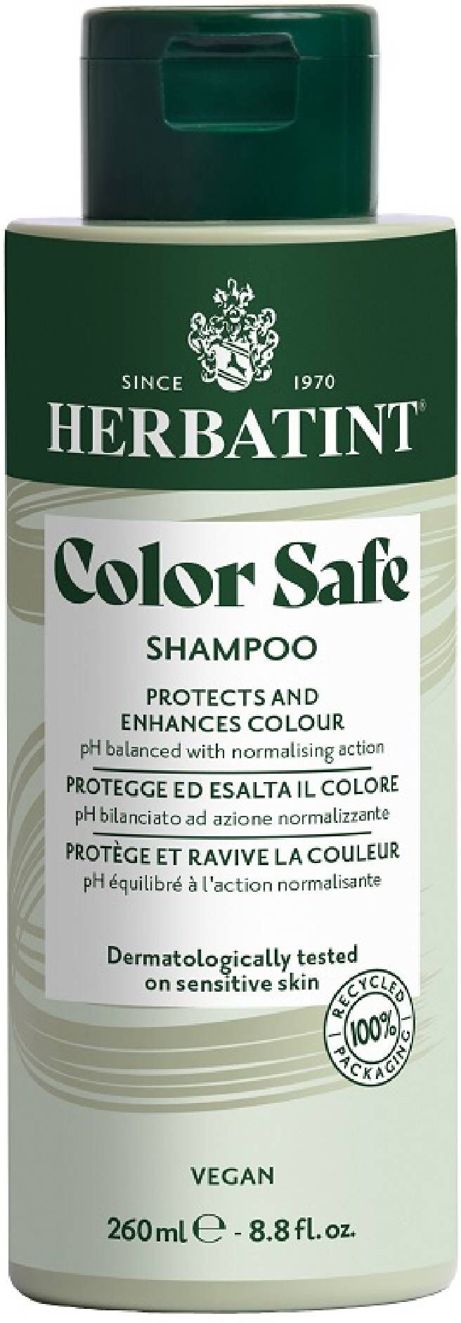 Herbatint Color Safe Shampoo 260ml