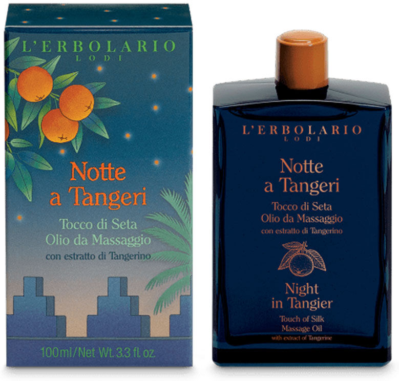 L'erbolario Notte A Tnageri Tocco Di Seta Olio Da Massaggio 100ml