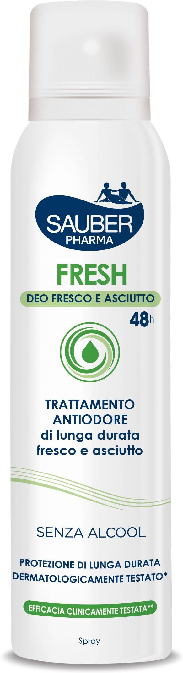 sauber pharma sauber fresh deodorante spray 150ml