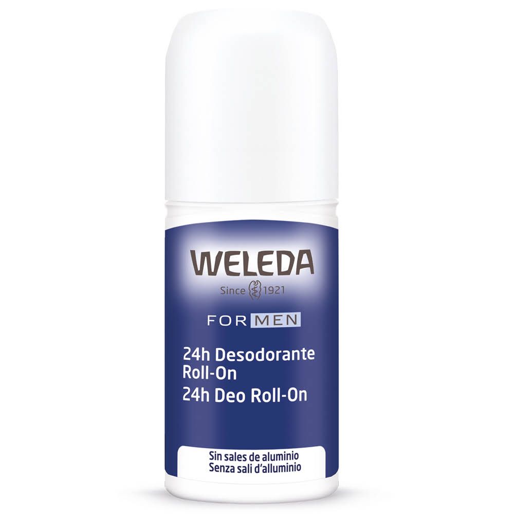weleda deodorante roll-on 24h uomo 50ml