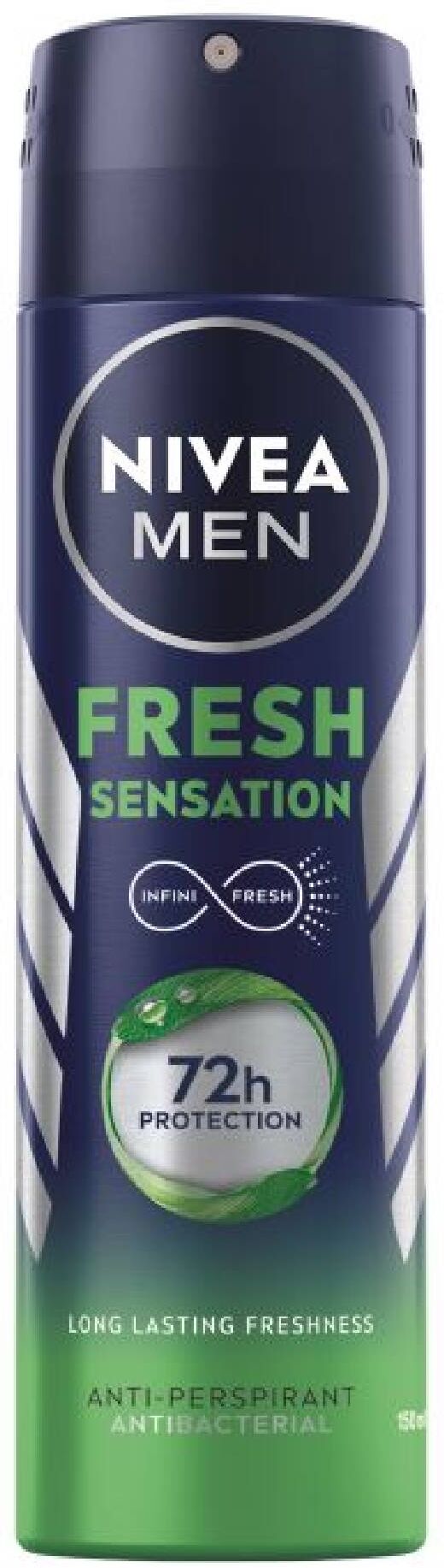 Nivea Deodorante Men Spray Fresh Sensation 150ml