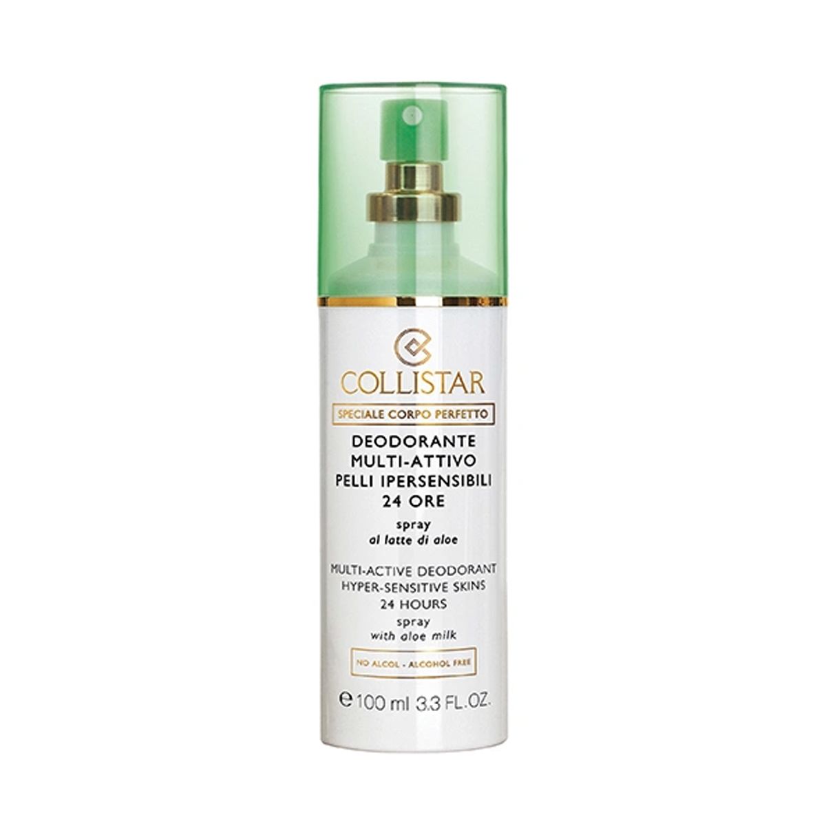 Collistar Deodorante Spray Multi-attivo Pelli Ipersensibili 24h 100ml