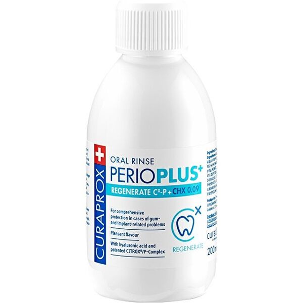 curaprox perioplus+ regenerate chx 0,09% collutorio 200ml