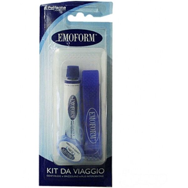 emoform kit da viaggio igiene dentale