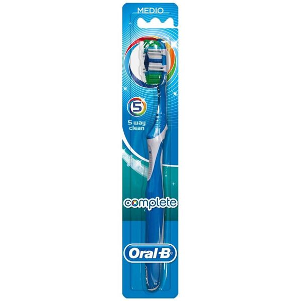 oral-b spazzolino manuale medio complete 5 way clean 1 pezzo