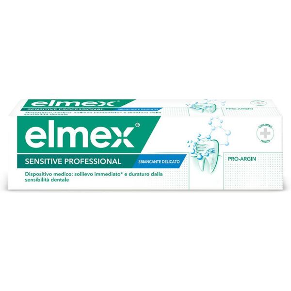 elmex sensitive professional whitening dentifricio sbiancante 75ml