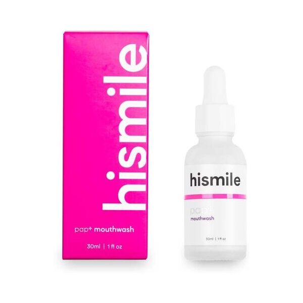 hismile pty ltd hismile pap+ whitening mouthwash collutorio 30ml